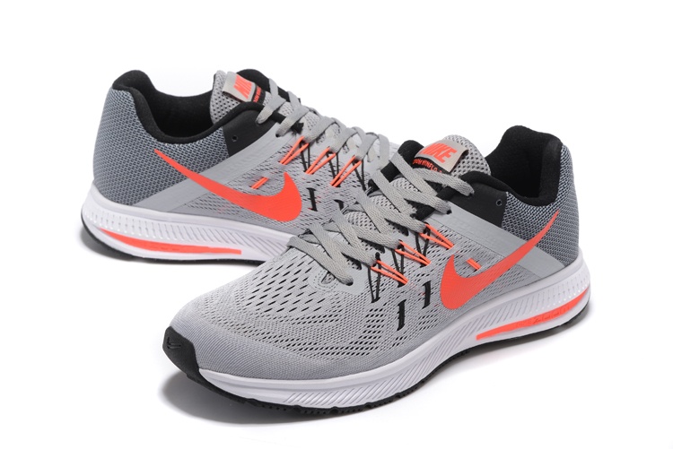 Nike Zoom Winflo 2 Grey Orange Shoes